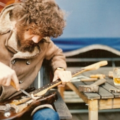 1975 Bo bastelt Strat 1