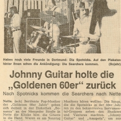 1976 03 Spotnicks Bonanza RN Artikel