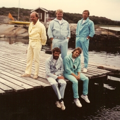 1983 06 Spotnicks am Wasser 2